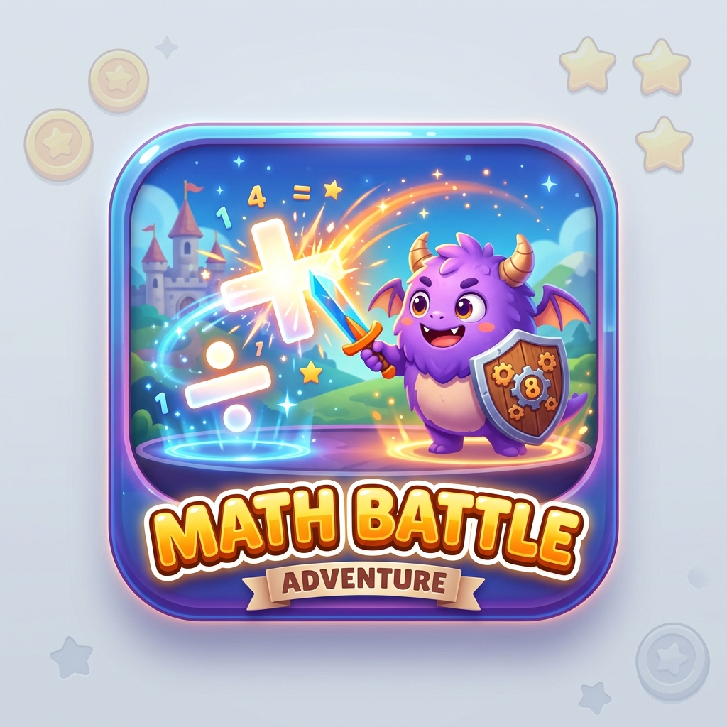 🎮 Math Battle : ศึกพลังคณิตพิชิตมอนสเตอร์