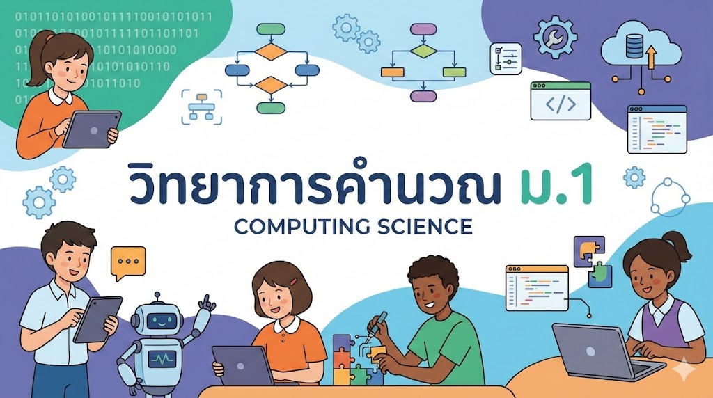 วิทยาการคำนวณ ม.1 เทอม 1