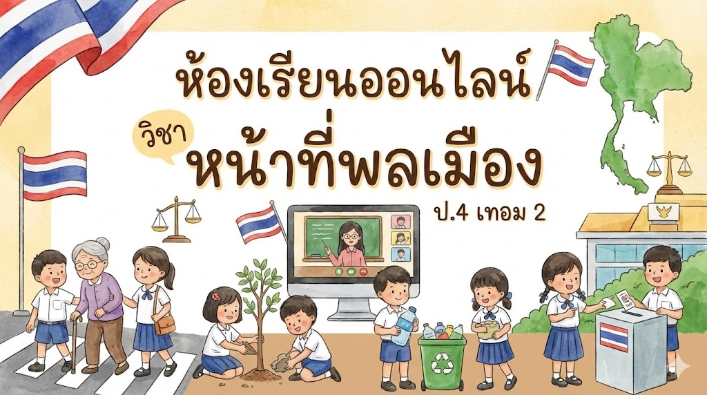 หน้าที่พลเมือง ป.4 เทอม 2