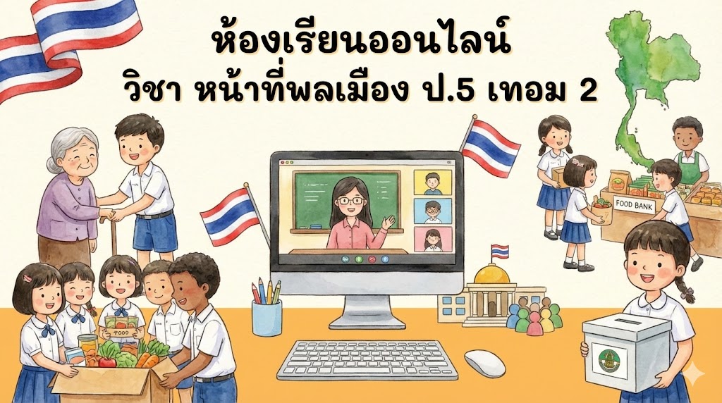 หน้าที่พลเมือง ป.5 เทอม 2